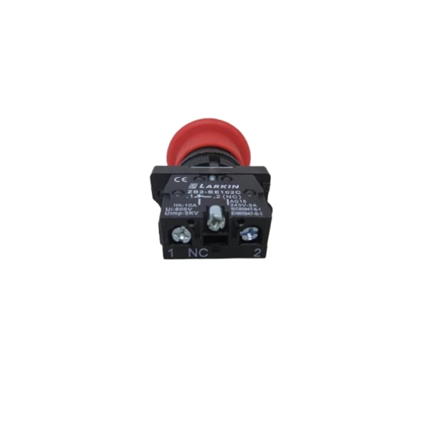 Larkin LB2-EC42 Emergency Push Button Spring Return Switch 40mm 1NC
