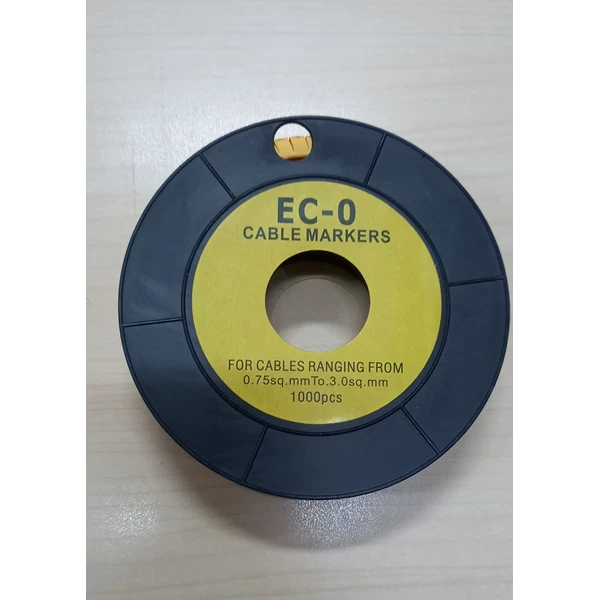 LARKIN Cable Maker EC1 Label Angka 0-9 print