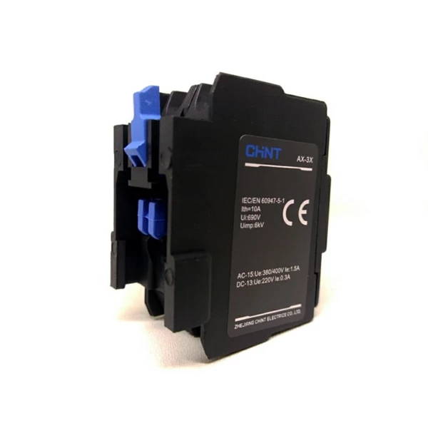 Auxiliary Block Contact 1NO 1NC AC Contactor Contactor AX-3X/11 Chint