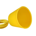 Pendant Lamp Yellow Lampu E27 Dekorasi Hias Fitting Lampu Gantung Kuning 3