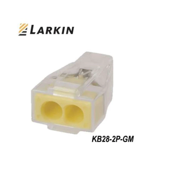 LARKIN Push Wire Connector LKB28-2P Terminal Tusuk