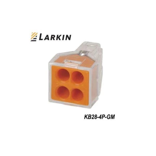 LARKIN Push Wire Connector LKB28-4P Terminal Tusuk