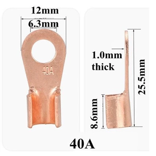 Larkin Kabel Skun Tembaga Belah LSC-40A Split Copper Scun