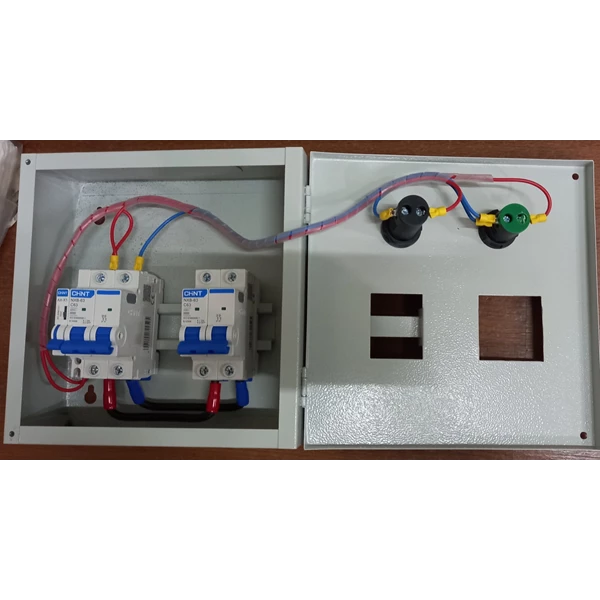 PLN Interlock Switch Panel - Genset Chint 2P + Alarm