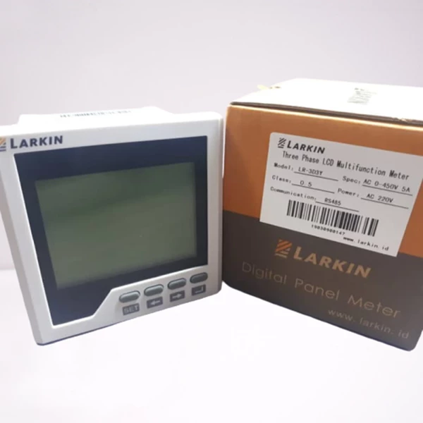 Larkin LR-3D3Y Digital Multifunction Meter with RS485 Comm LCD Screen